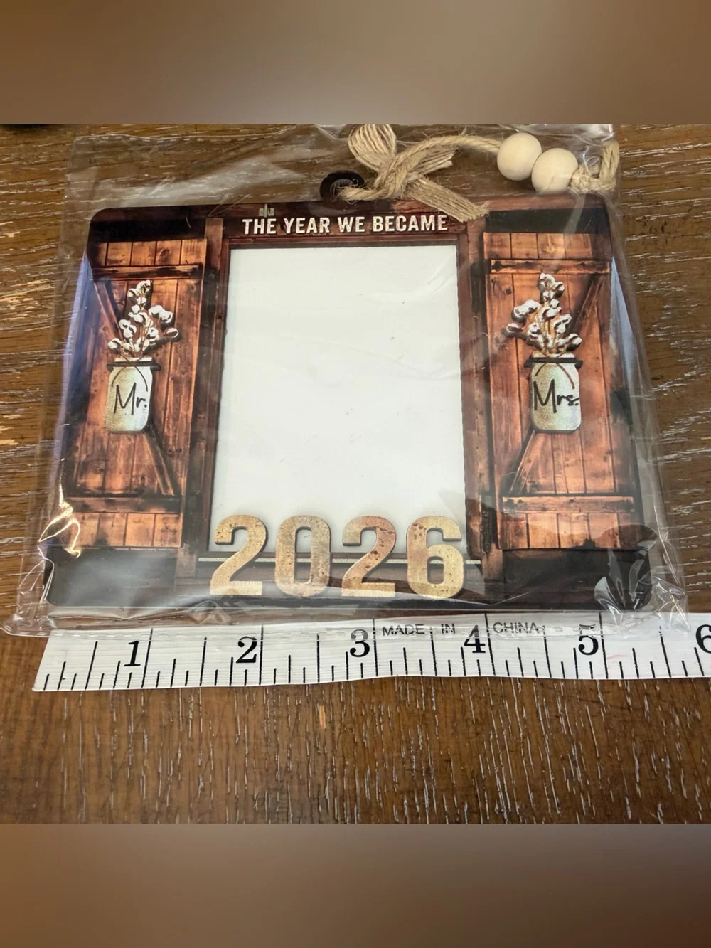Rustic Brown 2026 Picture Frame - Home Accents